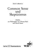 Couverture : Common sense und Skeptizismus