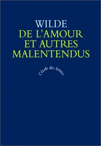 Couverture : De l'amour et autres malentendus