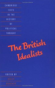 Couverture : The British idealists