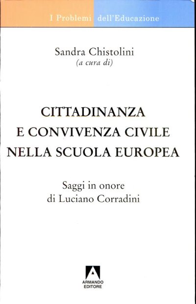 Couverture : Cittadinanza e convivenza civile nella scuola europea