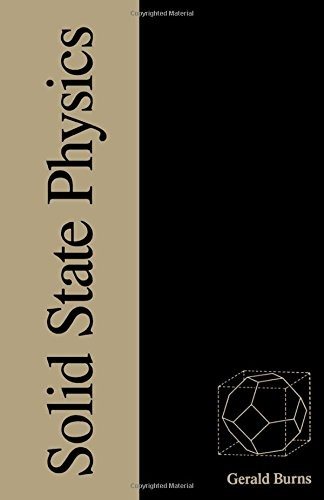 Couverture : Solid state physics