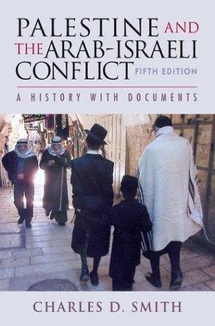 Couverture : Palestine and the Arab-Israeli Conflict