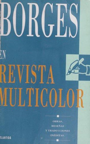 Couverture : Borges en Revista multicolor
