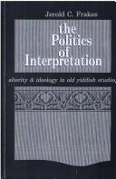 Couverture : The politics of interpretation