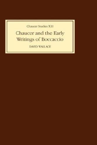 Couverture : Chaucer and the early writings of Boccaccio