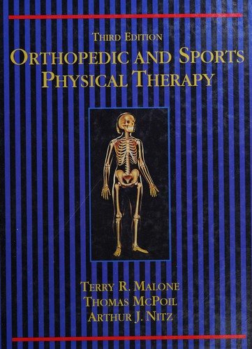 Couverture : Orthopedic and sports physical therapy.