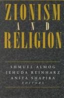 Couverture : Zionism and religion