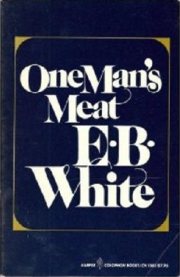 Couverture : One man's meat