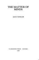 Couverture : The matter of minds