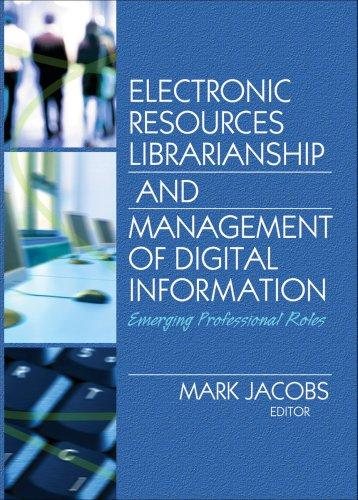 Couverture : Electronic Resources Librarianship and Management of Digital Information