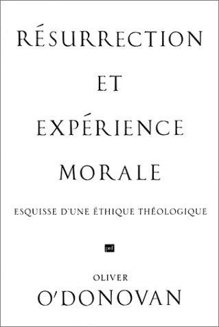 Couverture : Résurrection et expérience morale