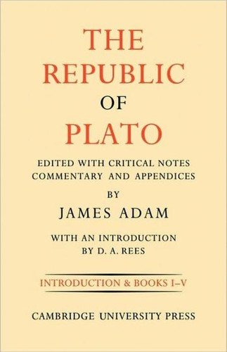 Couverture : The republic of Plato