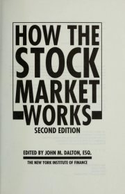 Couverture : How the stock market works