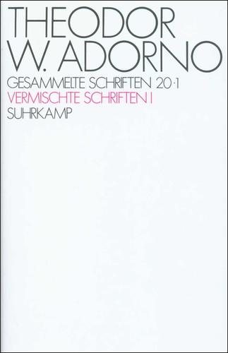Couverture : Vermischte Schriften