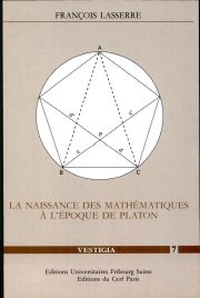 Couverture : La naissance des mathématiques à l'époque de Platon