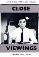 Couverture : Close viewings