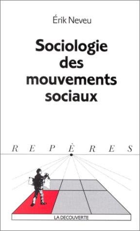 Couverture : Sociologie des mouvements sociaux.