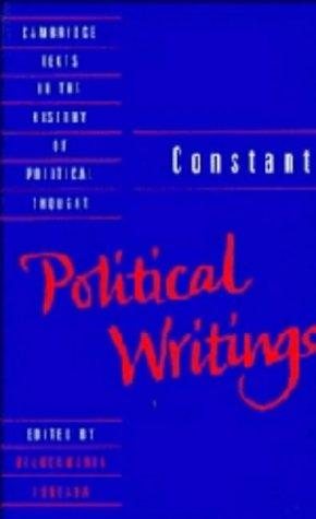 Couverture : Political writings