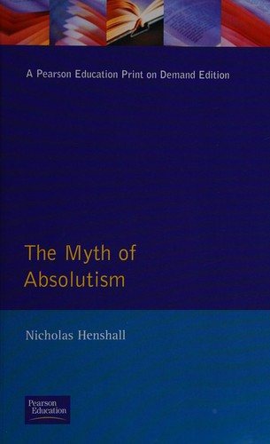 Couverture : The myth of absolutism