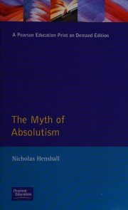 Couverture : The myth of absolutism