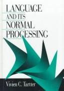Couverture : Language and its normal processing