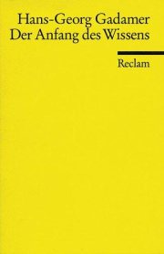 Couverture : Der Anfang des Wissens.