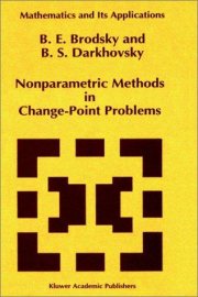 Couverture : Nonparametric methods in change-point problems