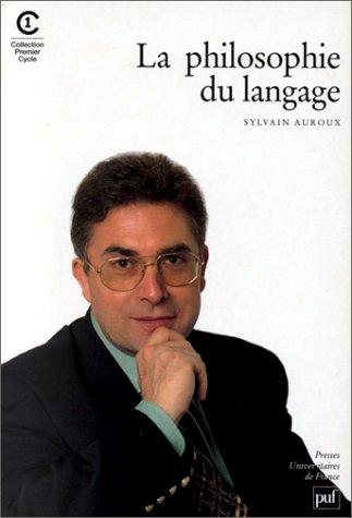 Couverture : La philosophie du langage