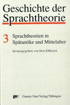 Couverture : Sprachtheorien in Spätantike und Mittelalter