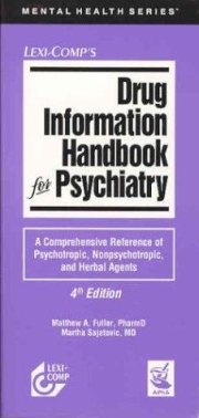Couverture : Drug Information Handbook for Psychiatry