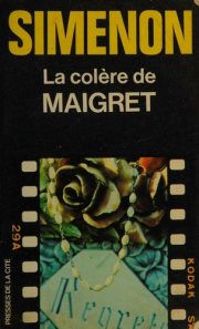 Couverture : La Colère de Maigret
