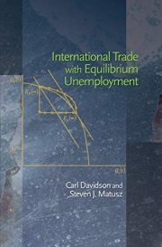 Couverture : International trade with equilibrium unemployment