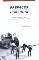 Couverture : Prefaces to the diaphora