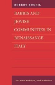 Couverture : Rabbis and Jewish communities in Renaissance Italy.