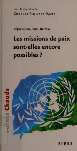 Couverture : Afghanistan, Haïti, Darfour
