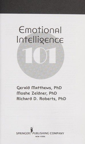 Couverture : Emotional intelligence 101