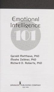 Couverture : Emotional intelligence 101