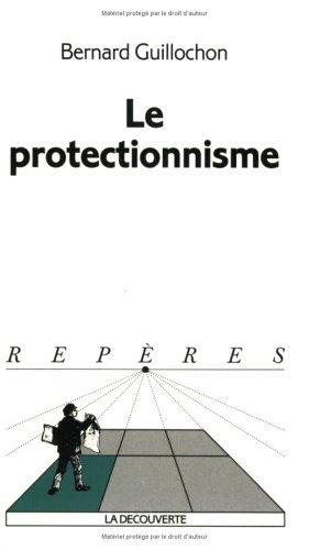 Couverture : Le Protectionnisme