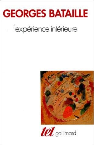 Couverture : L Experience Interieure