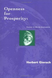 Couverture : Openness for prosperity