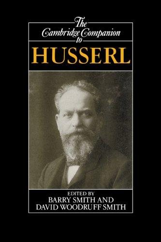 Couverture : The Cambridge companion to Husserl