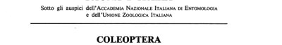 Couverture : Coleoptera, Staphylinidae, Omaliinae