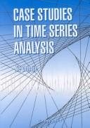 Couverture : Case studies in time series analysis