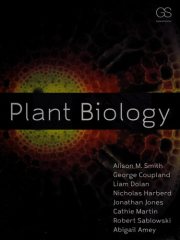 Couverture : Plant biology
