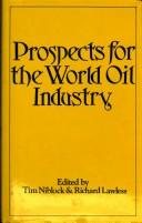 Couverture : Prospects for the world oil industry
