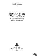 Couverture : Literature of the working world