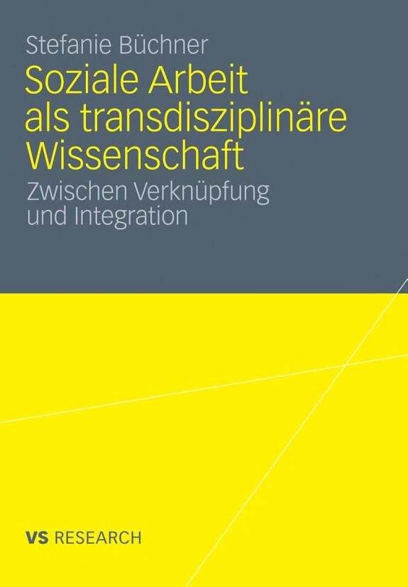 Couverture : Soziale Arbeit als transdiziplinäre Wissenschaft