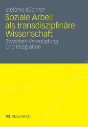 Couverture : Soziale Arbeit als transdiziplinäre Wissenschaft