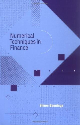 Couverture : Numerical techniques in finance