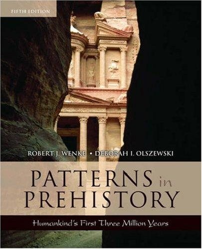 Couverture : Patterns in Prehistory